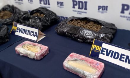 PDI detuvo a un hombre y una mujer por tráfico de drogas en Rancagua