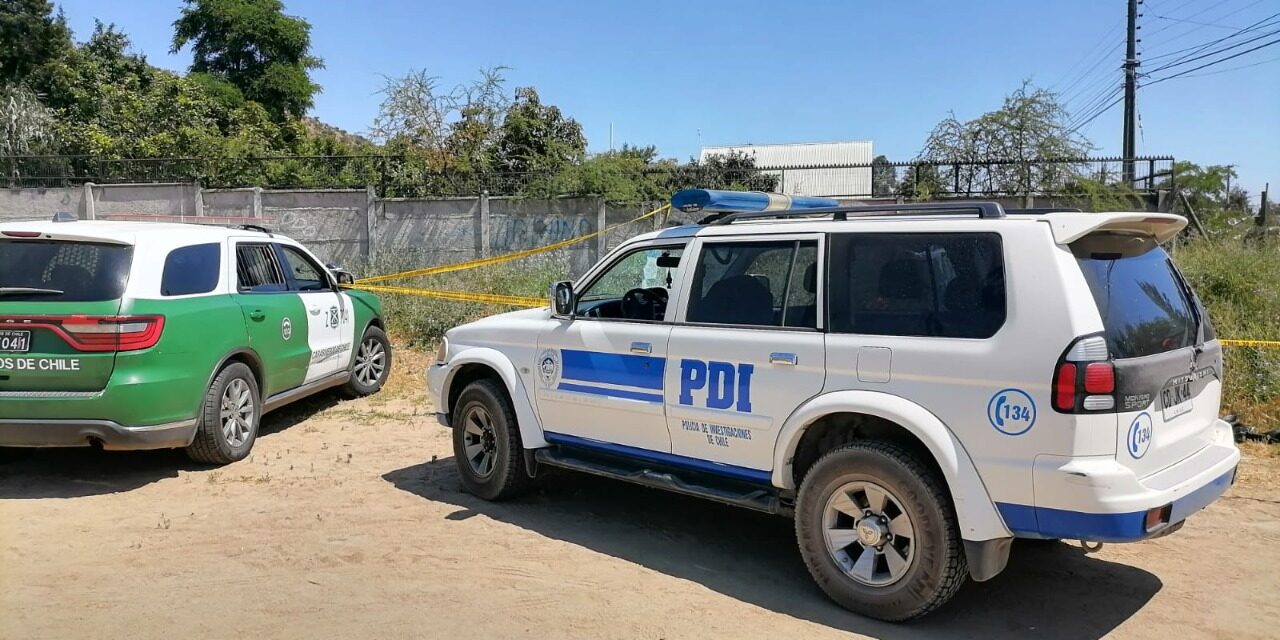 Brigada de Investigación Criminal de San Vicente investiga hallazgo de cadáver en la comuna de Pichidegua