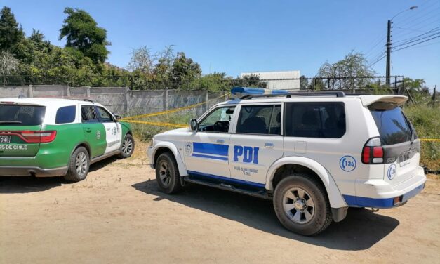 Brigada de Investigación Criminal de San Vicente investiga hallazgo de cadáver en la comuna de Pichidegua