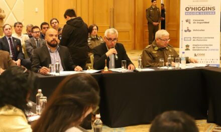 Gobernador Pablo Silva Amaya presentó el Plan Regional de Seguridad Pública “O’Higgins Región Segura”