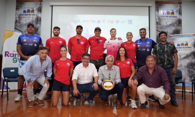 O’Higgins será sede del Sudamericano de Voleibol Playa 2023
