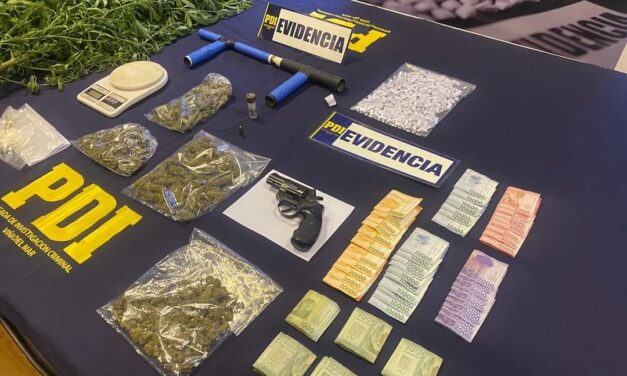 Detienen a clan familiar dedicado al microtráfico en Viña del Mar y Concón