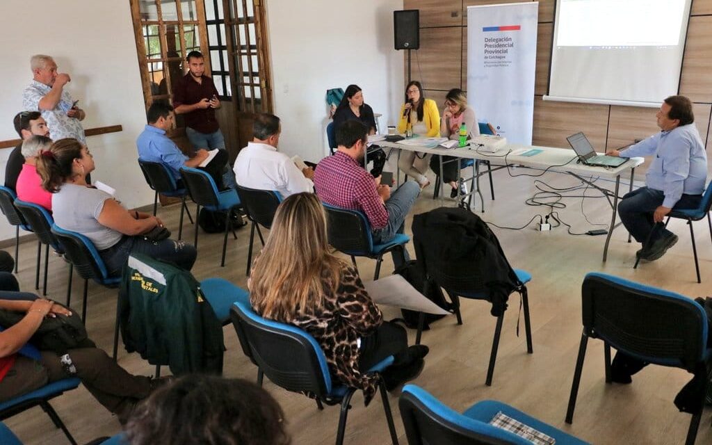 En Placilla se realizó la tercera sesión de la Mesa del Medioambiente de Colchagua