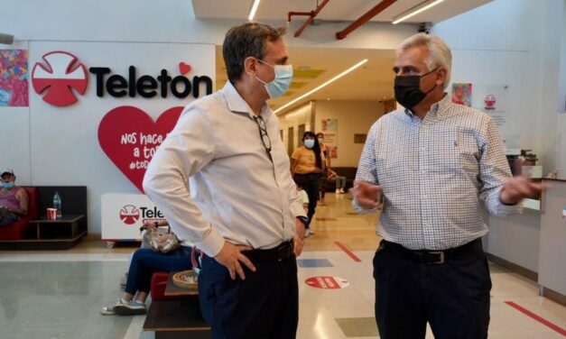 Gobernador Pablo Silva Amaya visita la Teletón y conoce avance de futuro Centro de Rehabilitación de O’Higgins