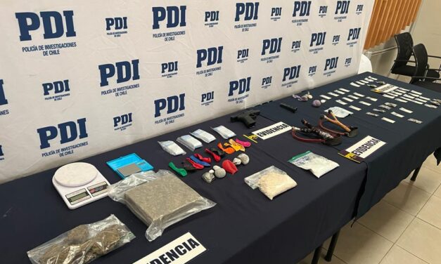 PDI detuvo a banda que internaba droga a la cárcel de Rancagua mediante el método del “Pelotazo”