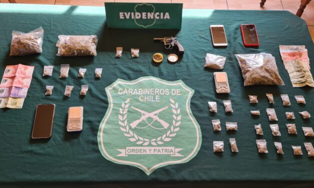 Intensa labor contra las Drogas están realizando Carabineros de Pichilemu y el OS7