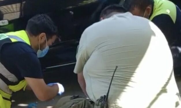 Maniobras de reanimación de Carabineros y Samu permitieron estabilizar a vecino y llevarlo al hospital.