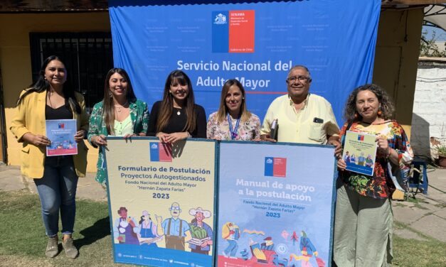 Seremi de Desarrollo Social y Familia y SENAMA lanzan fondo nacional para organizaciones de personas mayores