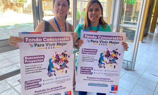 Fondo “Para Vivir Mejor” permitirá financiar proyectos para la superación de la pobreza y vulnerabilidades en O’Higgins