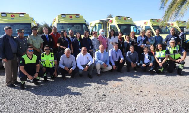 Gobernador Regional entregó 7 nuevas ambulancias para SAMU O’Higgins: “Estas ambulancias vienen a salvar vidas”