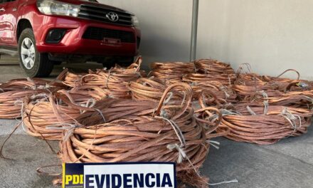 PDI detuvo a sujeto que transportaba cables de cobre robados a Codelco