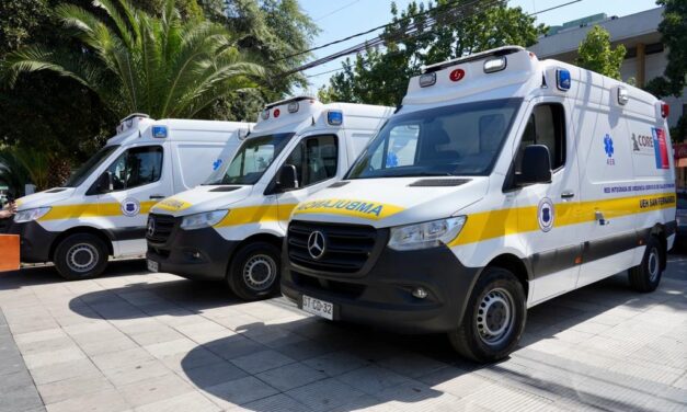 Gobierno Regional entregó 8 nuevas ambulancias para reforzar la Red Hospitalaria en O’Higgins