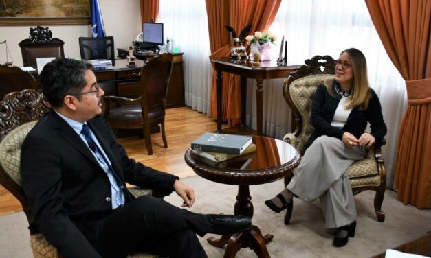 Presidenta de la Corte de Apelaciones de Rancagua se reúne con el seremi de Justicia y Derechos Humanos para coordinar reactivación de mesas de trabajo