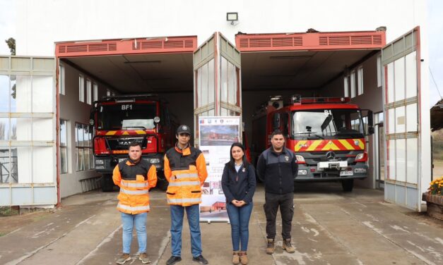 Gobernador Regional enviará al Core proyecto que aumenta recursos para nuevo Cuartel de Bomberos de La Estrella