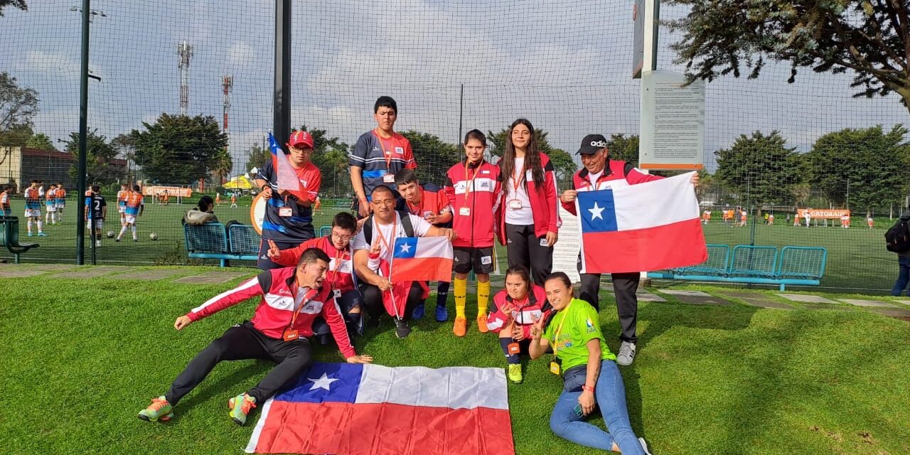 Chile golea en su debut en el fútbol down en la Olimpiada Especial FIDES, en Colombia