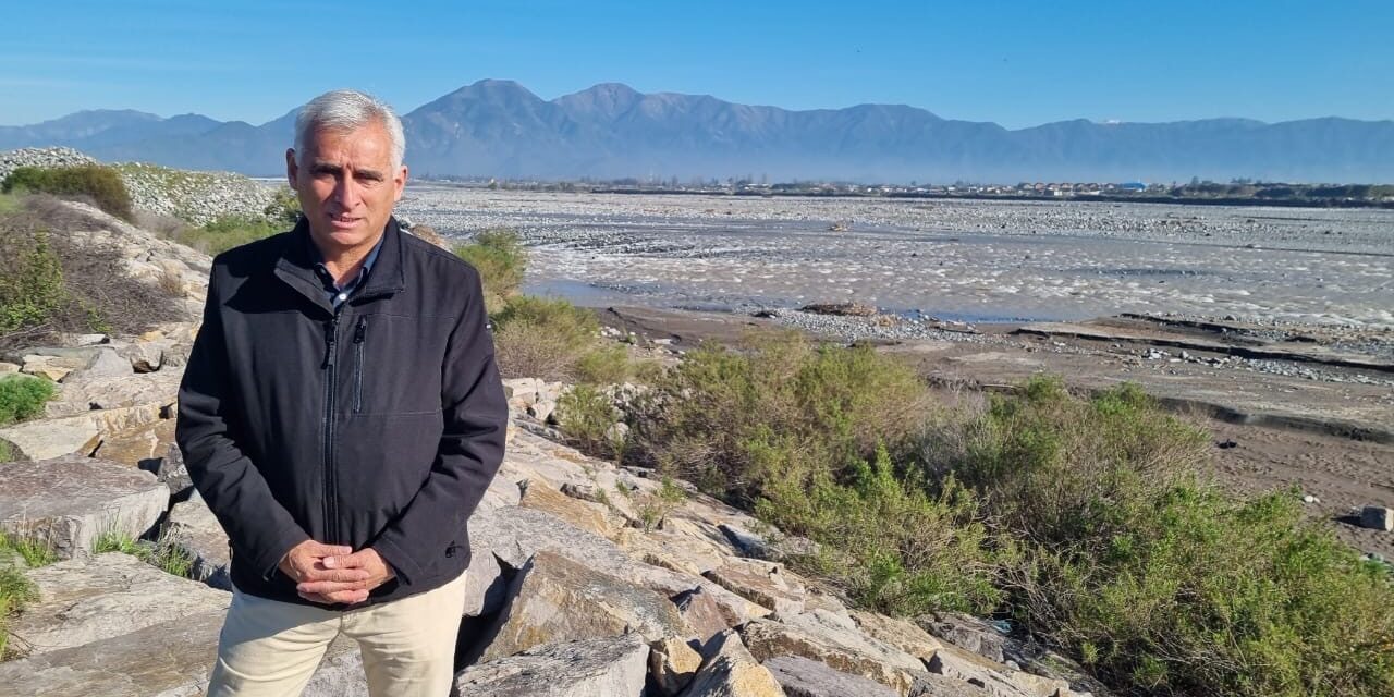 Gobernador Regional envió al Consejo Regional proyecto de conservación de defensas fluviales del río Tinguiririca