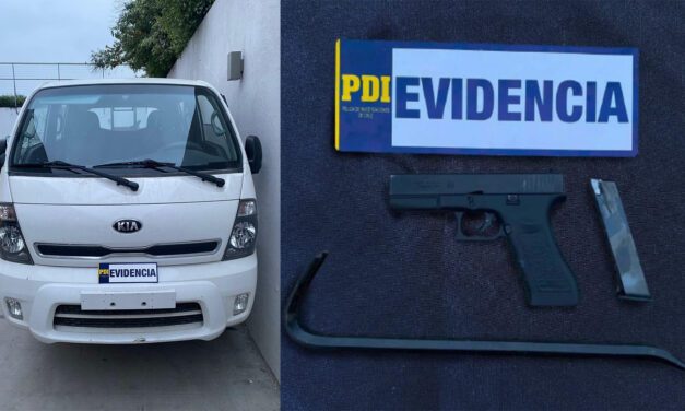 PDI detuvo en Pelequen a sujetos que intentaban robar carne a camión frigorífico