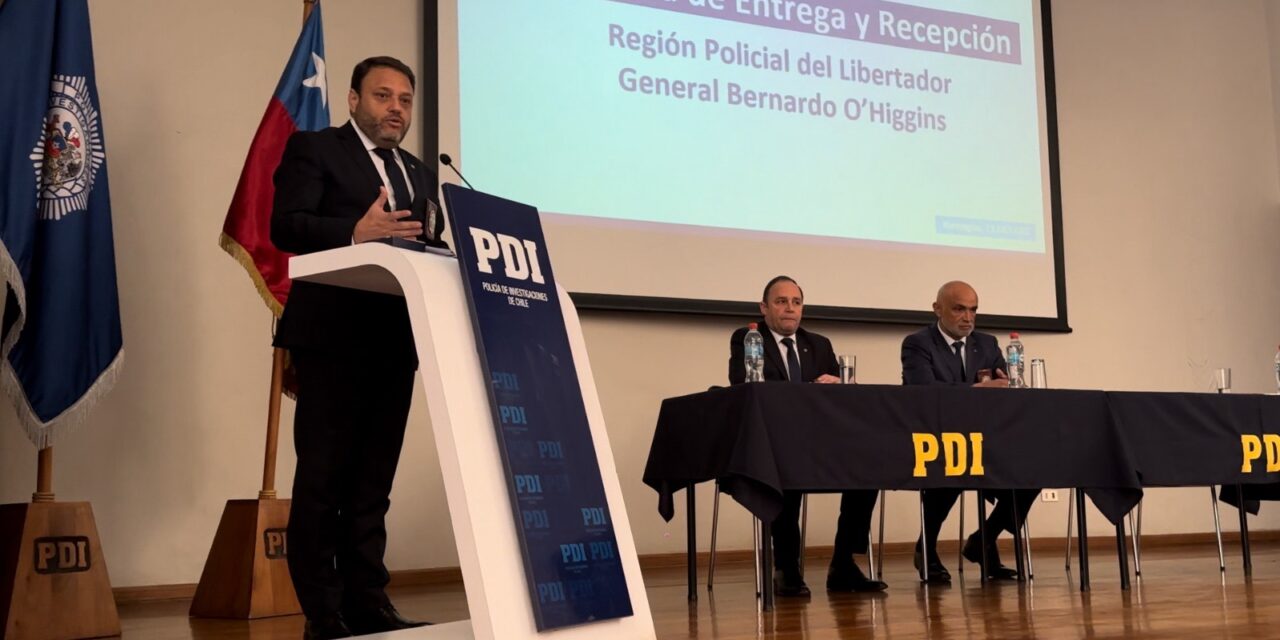 PDI tiene nuevo jefe regional en O’Higgins