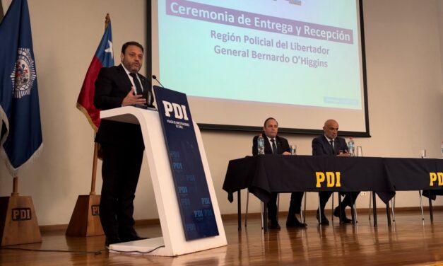 PDI tiene nuevo jefe regional en O’Higgins