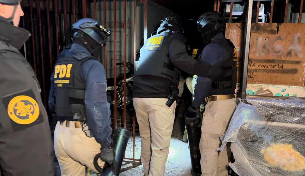 17 Detenidos tras intervención barrial en la PDI en el sector norponiente de San Fernando