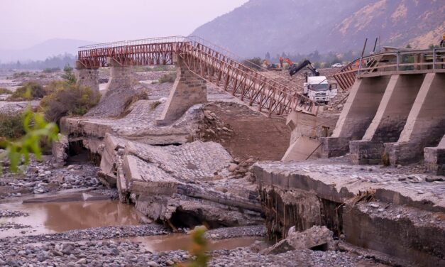 Ministerio de Agricultura decretará emergencia agrícola para la provincia del Cachapoal tras derrumbe de bocatoma 