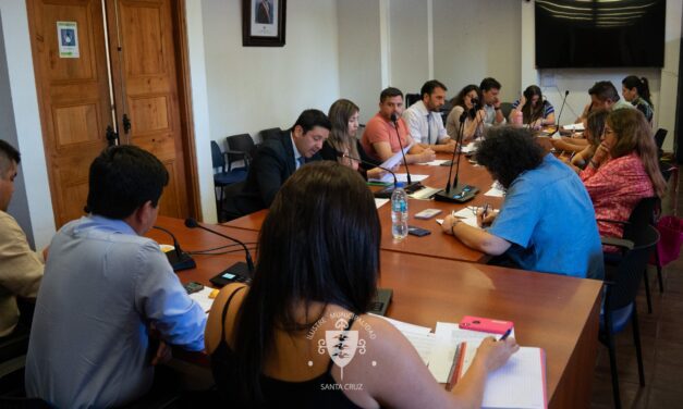 Primer consejo comunal de Seguridad Pública 2024 en Santa Cruz