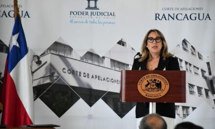 Ministra Bárbara Quintana rindió cuenta pública de su gestión como presidenta de la Corte de Rancagua