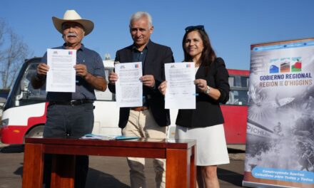 Gobierno Regional subsidiará la compra de 10 buses eléctricos que vendrán a reforzar el transporte público de Rancagua