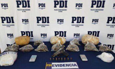 PDI detuvo a colombiano que tenía en su poder droga avaluada en más de $40 millones.