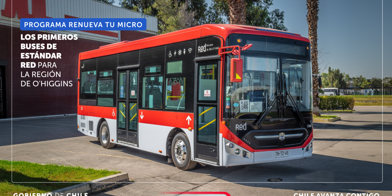Rancagua incorpora primeros 10 buses eléctricos a su flota de transporte público