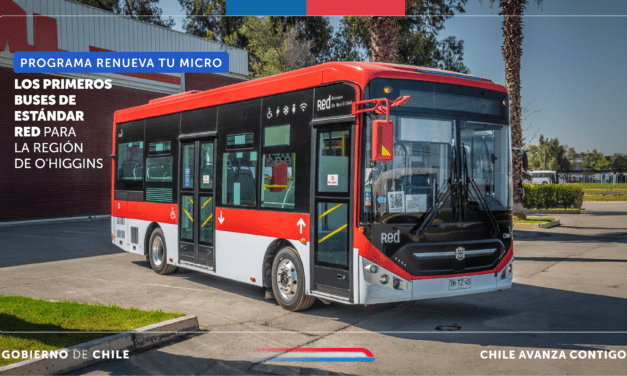 Rancagua incorpora primeros 10 buses eléctricos a su flota de transporte público