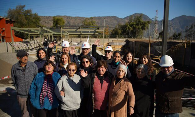 Ministra Javiera Toro visita obras del Centro Comunitario de Cuidados “Esperanza Dorada” de Rancagua