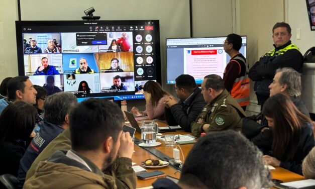 “Estamos con comunicación de riesgo permanente ante alarma metereológica”