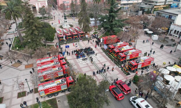 Gobierno Regional entrega 12 carros cisterna para Bomberos de O’Higgins