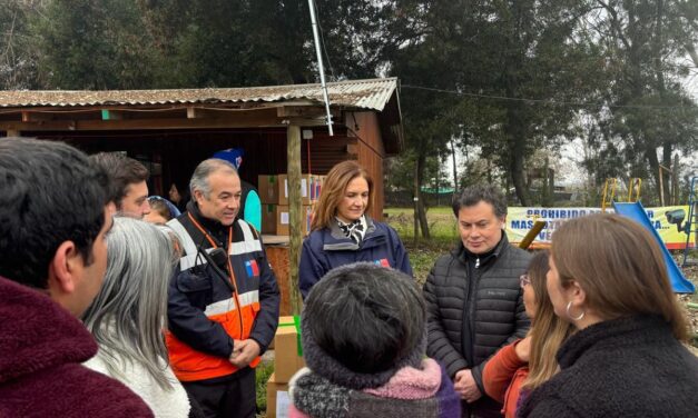 Directora nacional Senapred recorre zonas afectadas en O’Higgins