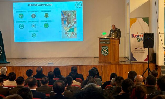 Jefe Zona O’Higgins General Jiménez Fleming dio a conocer resultados de la gestión operativa de Carabineros en la Región durante el año 2023