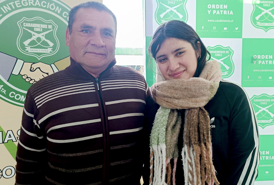 Carabineros De Todos: La emoción del reencuentro padre e hija