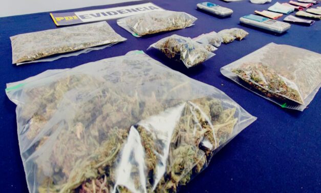Dos detenidos por microtráfico tras procedimiento de la PD en  Rancagua
