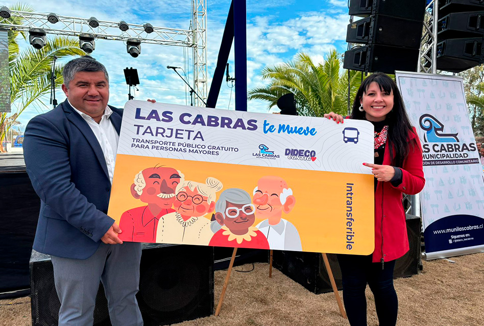 Coordinadora regional de SENAMA destacó convenio en beneficio de las personas mayores de Las Cabras