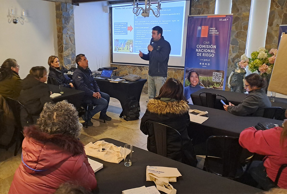 Seremi de Agricultura junto a CNR impulsan la participación de las mujeres de la región de O’Higgins en la Ley de Riego