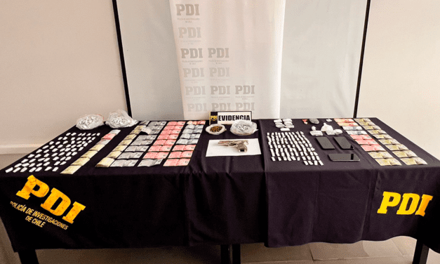 Diez detenidos en procedimiento de la PDI por microtráfico en Santa Cruz