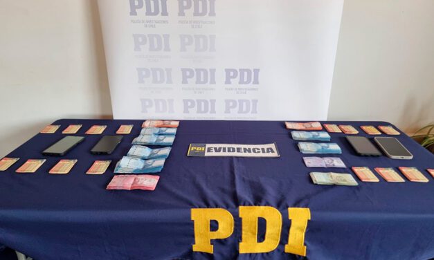 PDI detiene en Pichilemu a extranjeros por préstamos usureros
