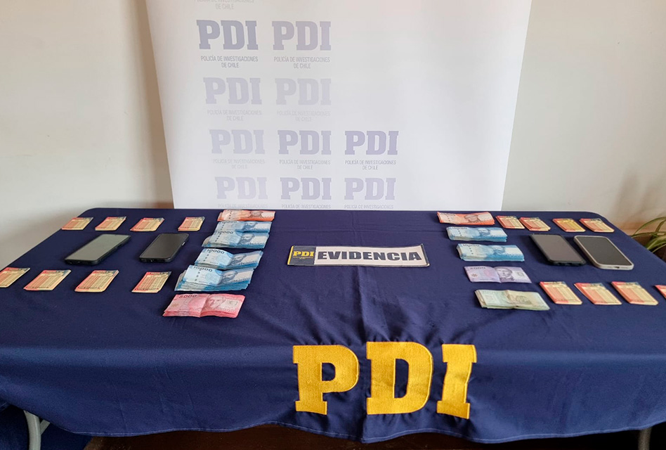 PDI detiene en Pichilemu a extranjeros por préstamos usureros