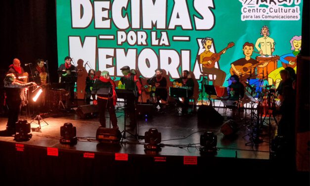 Centro Cultural Aukan realizó cantata “Décimas por la Memoria”