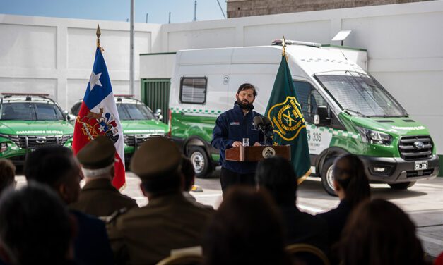 Presidente Gabriel Boric Font: “Estamos preocupados y ocupados combatiendo la delincuencia, el crimen organizado y el narcotráfico”