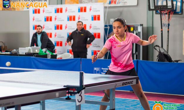 Tenimesistas de Nancagua clasificaron al Campeonato nacional de tenis de mesa