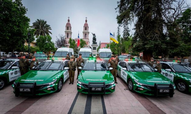 Vice Presidenta y Ministra del Interior Carolina Tohá entrega nuevos vehículos a Carabineros para reforzar la seguridad en O’Higgins.