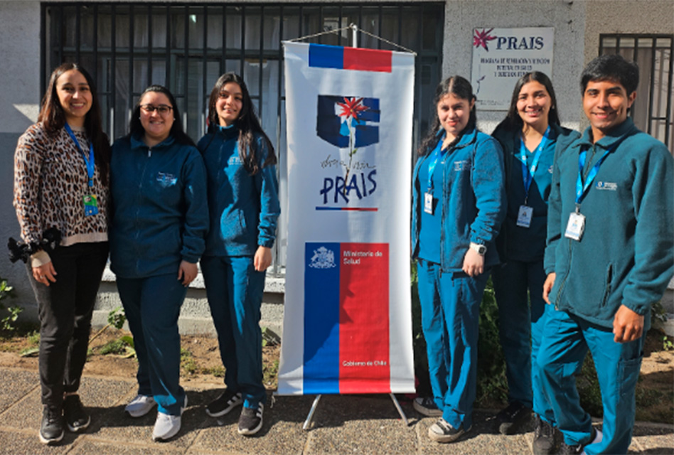 Estudiantes de Terapia Ocupacional de la Universidad de O’Higgins realizan práctica en el Programa PRAIS O’Higgins