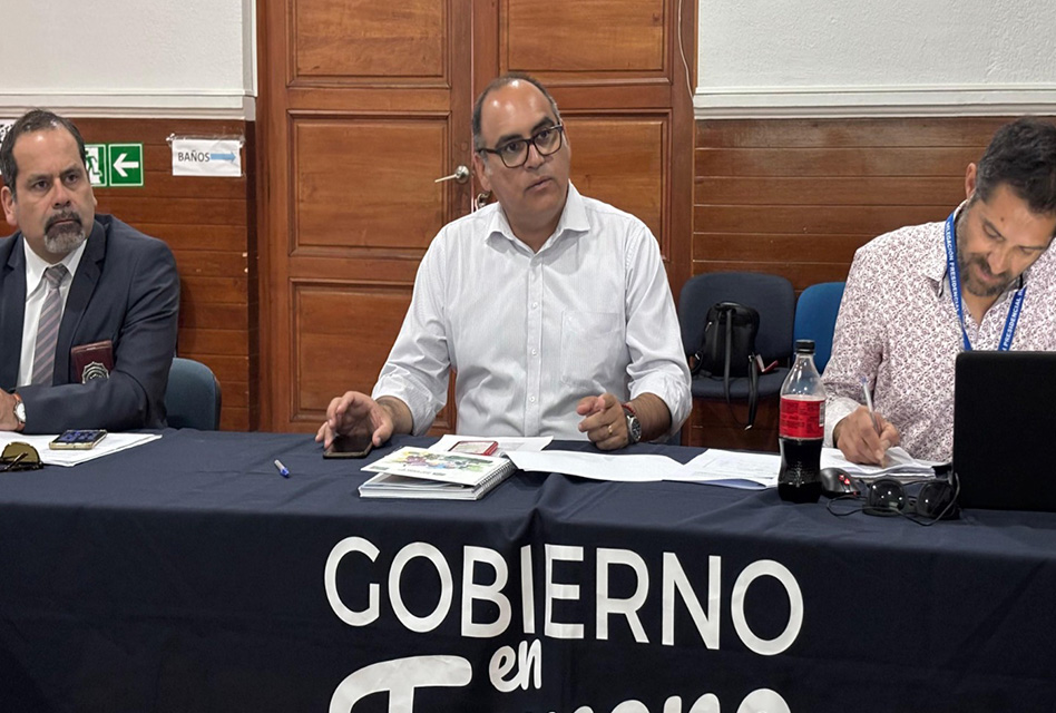 Sesionó Consejo Regional contra el Crimen Organizado