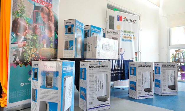 Comienza la instalación de purificadores de aire en jardines infantiles de la región